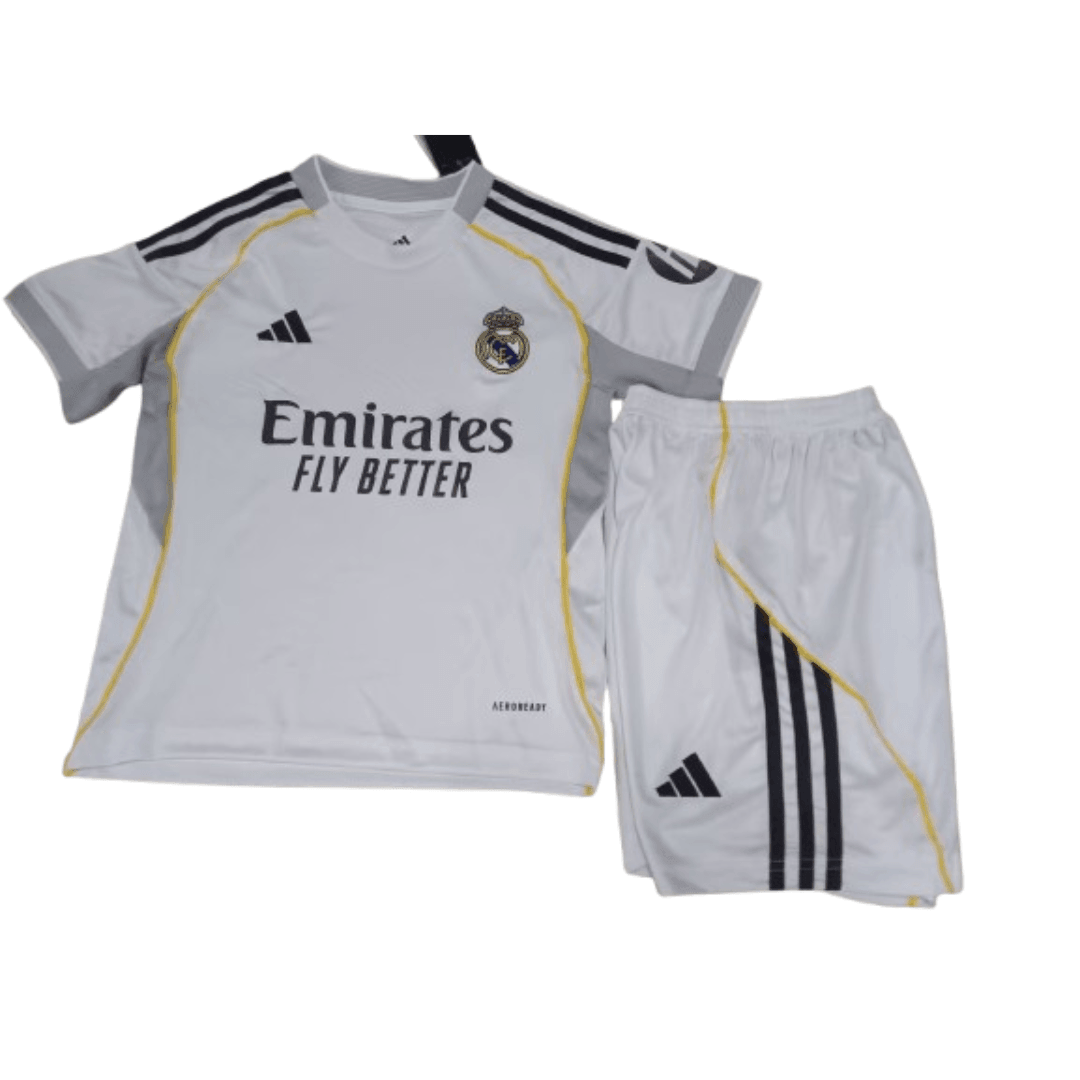Real Madrid Home 25/26 Kids - The Football Lab