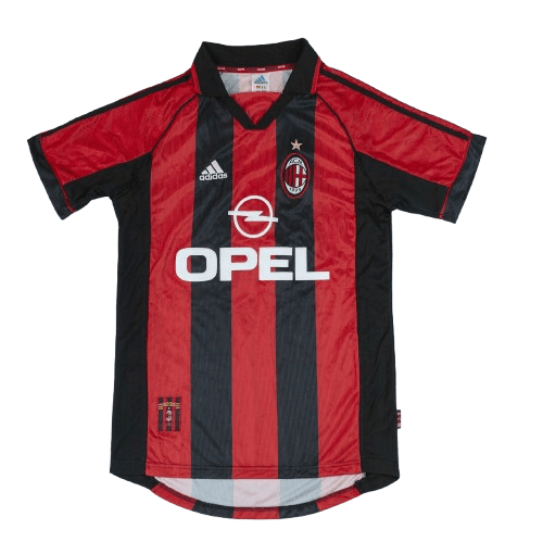 AC Milan Home 1998/1999 Retro - The Football Lab