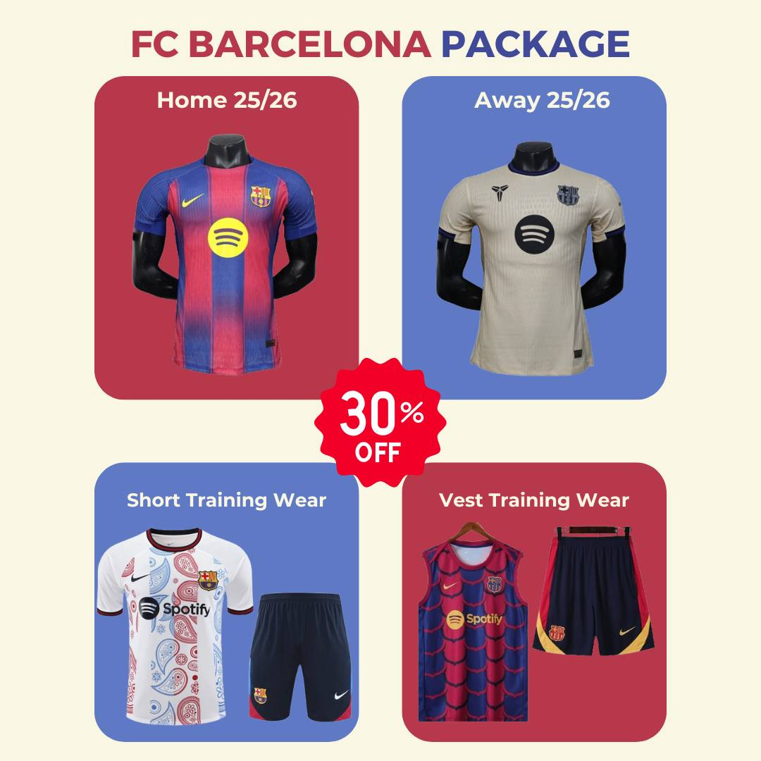 FC Barcelona Package (Weekly) - The Football Lab