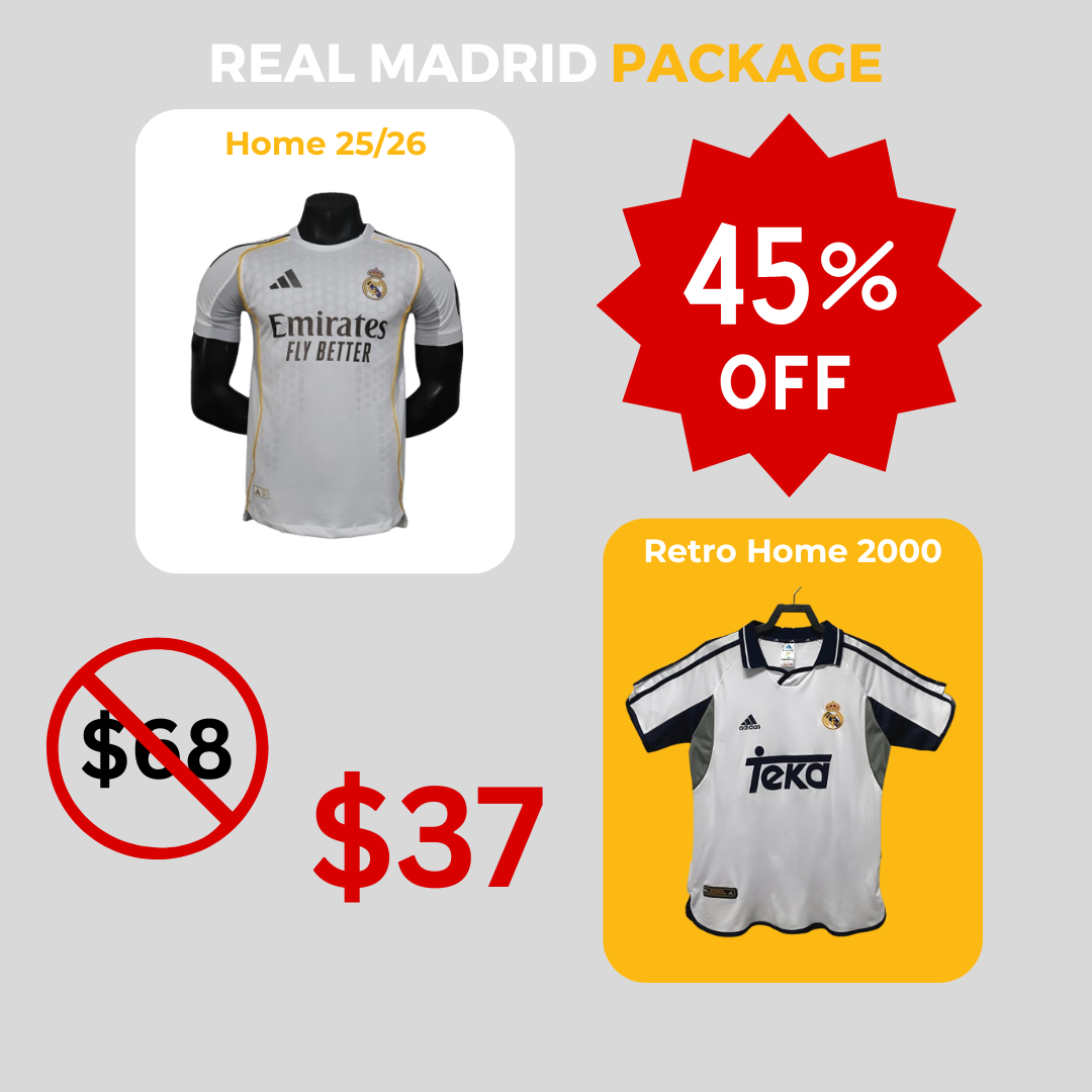 Real Madrid Package (Weekly) - The Football Lab