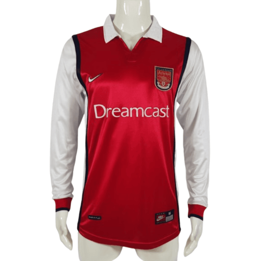 Arsenal Home 1999/2000 Retro Long Sleeve - The Football Lab