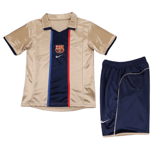 FC Barcelona Away 2001/2002 Kids - The Football Lab