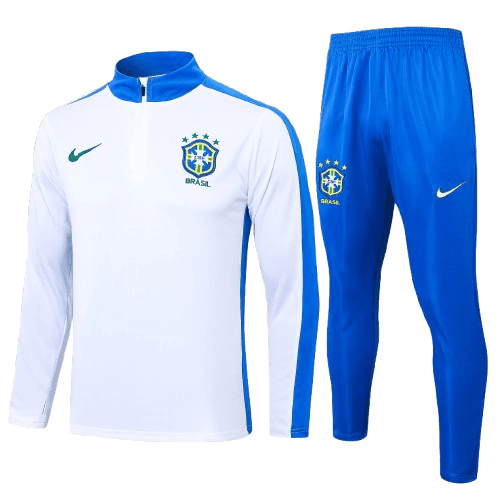 Brazil Full Zip Training Wear 2024 - The Football Lab
