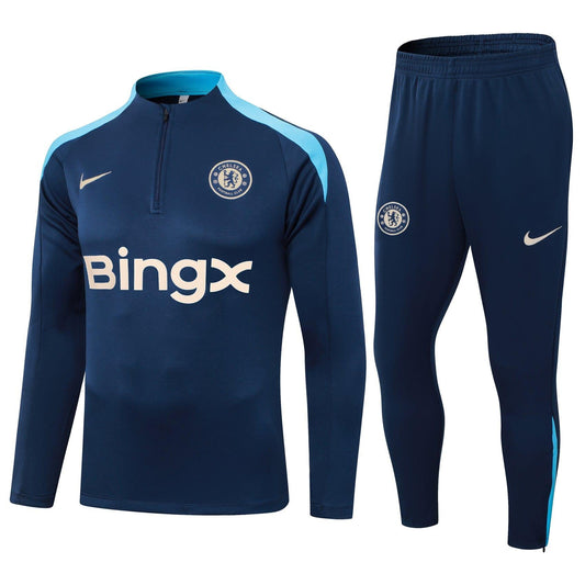 Chelsea Half Zip Training Wear 24/25 - The Football Lab