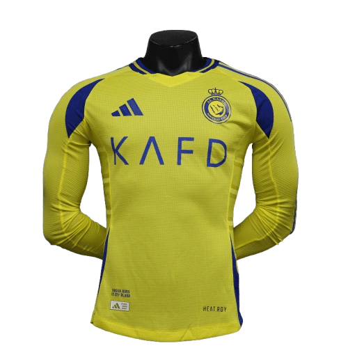 Al Nassr Home 24/25 Long Sleeve - The Football Lab