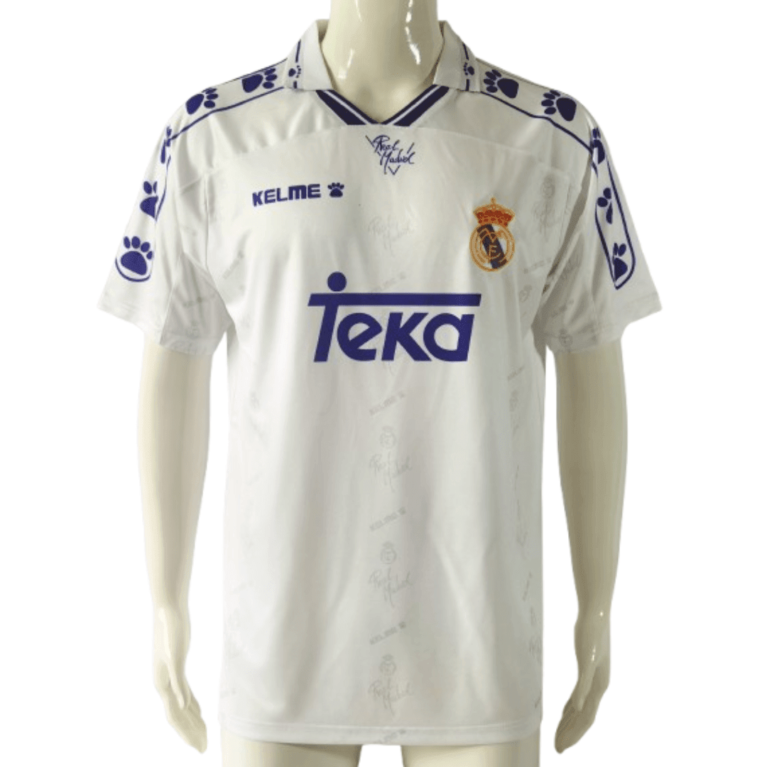 Real Madrid Home 1994/1996 Retro - The Football Lab
