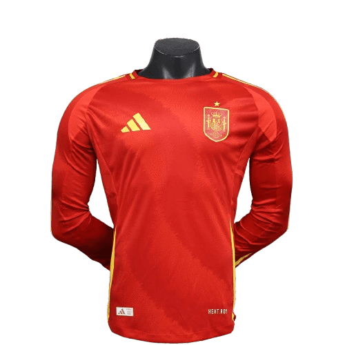 Spain Home 24/25 Long Sleeve - The Football Lab